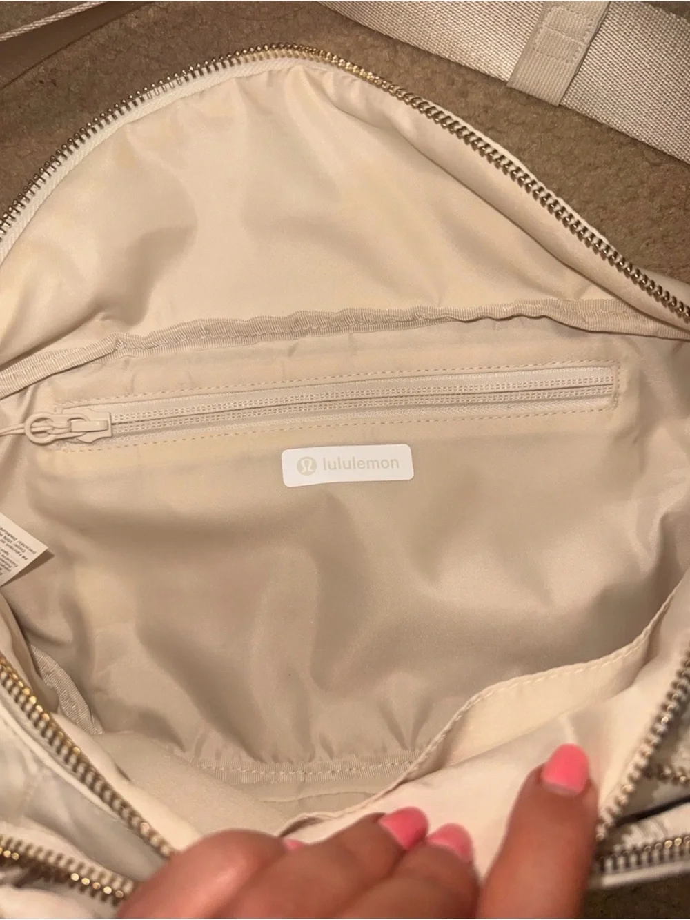 lululemon Everywhere Belt Bag with Gold Hardware Extra Large 4L